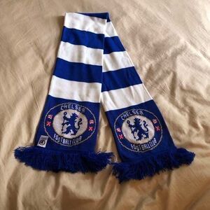 Chelsea FC Fan Bar Blue White Football/Soccer Scarf